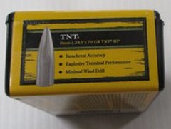 Speer TNT HP 6mm 70 gr projectiles